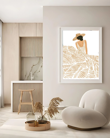 Golden Elegance Frame
