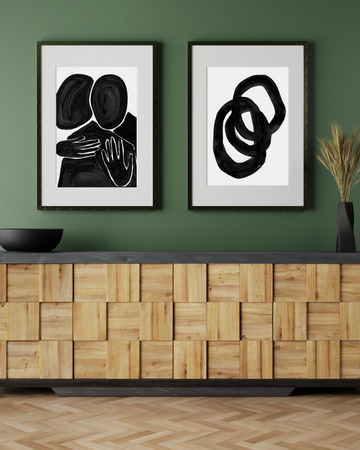 Monochrome Harmony Frame Set