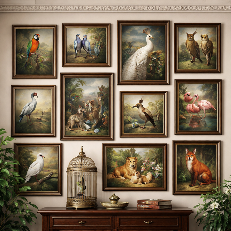 Aviary & Menagerie Art