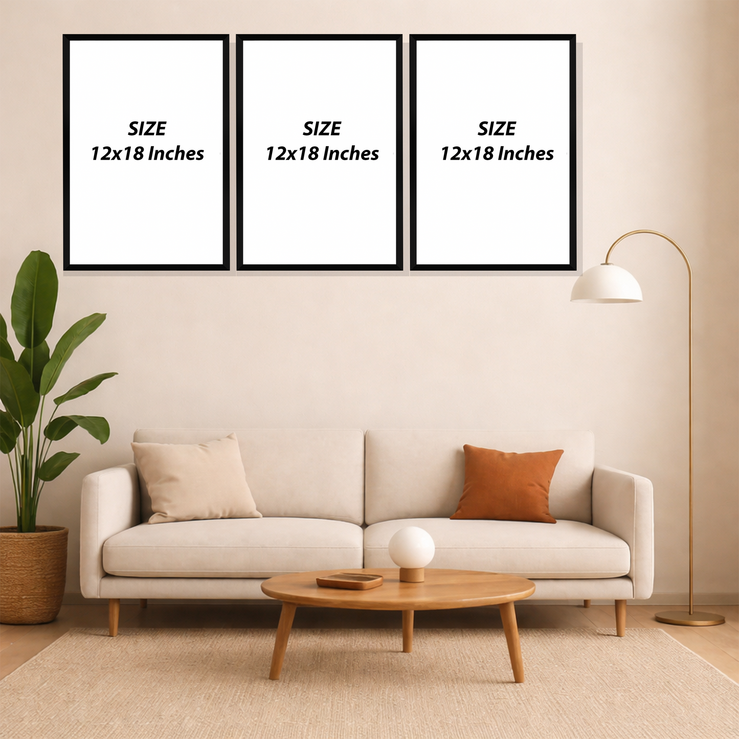 Set of 3 Frames - Magnolia Blossom Harmony