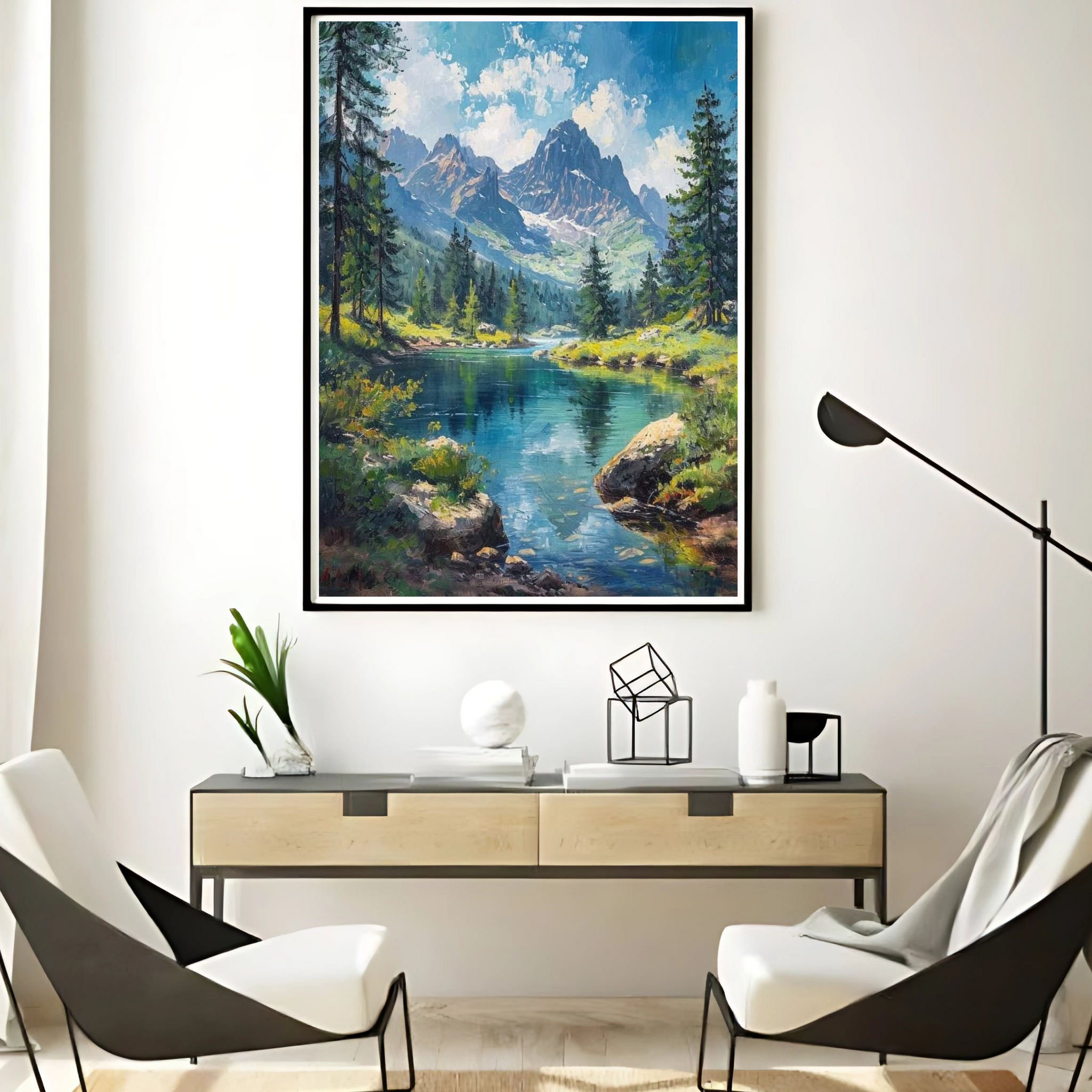 Tranquil Peaks Frame