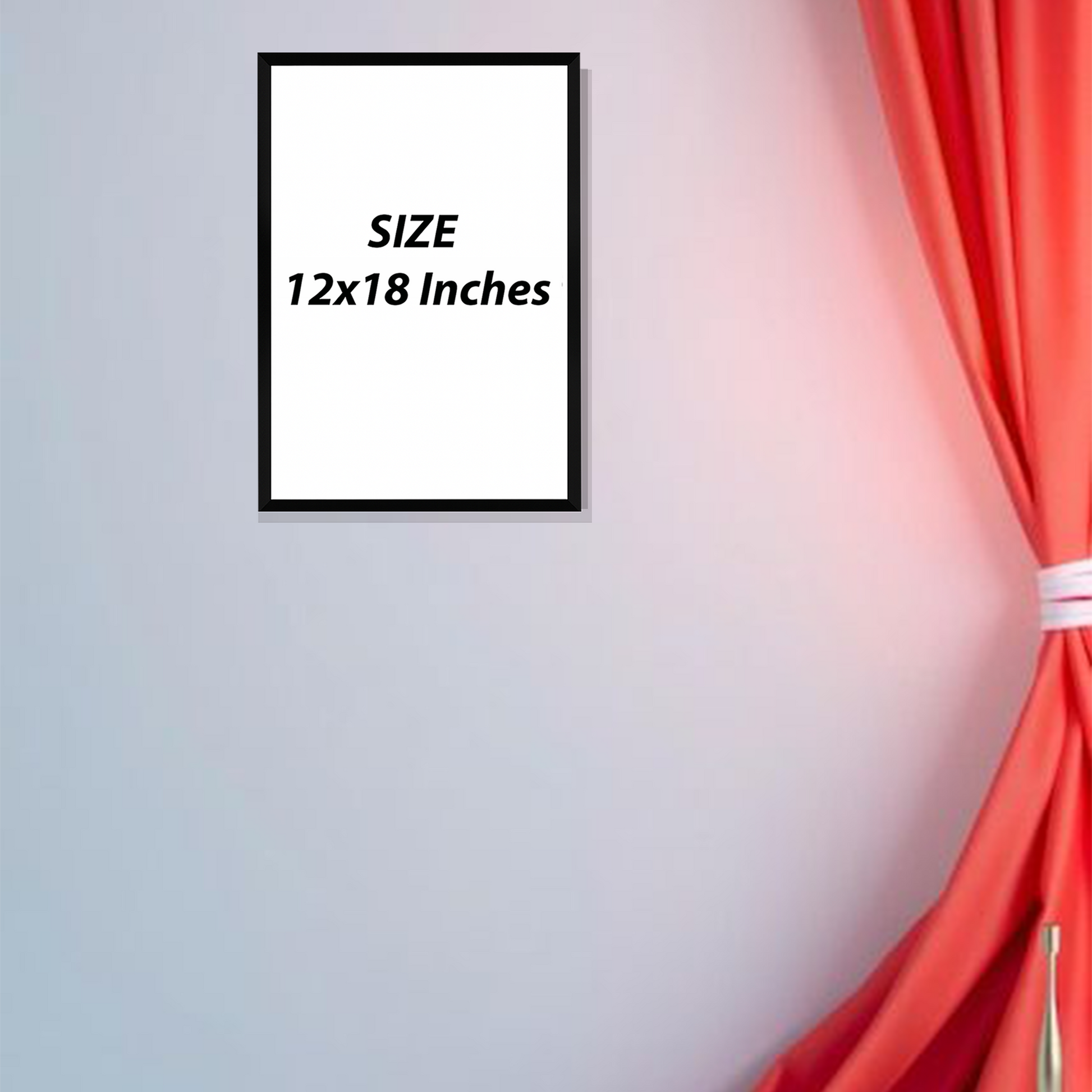 Abstract Arabic expression wall frame for modern Islamic home decor