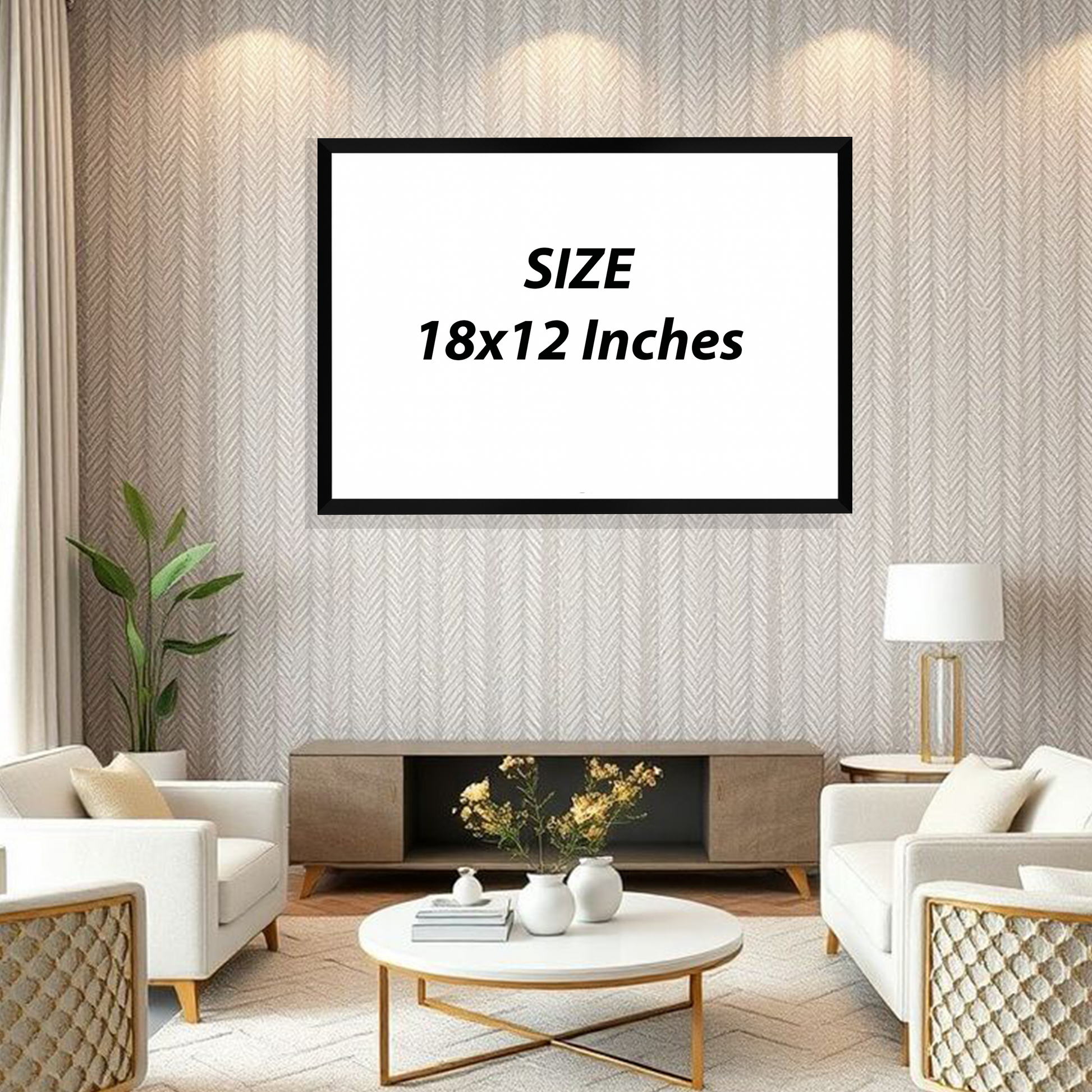 Abstract Islamic calligraphy wall frame for modern home decor