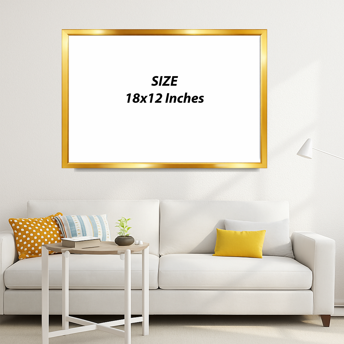 Blue gold calligraphy wall frame for Islamic home decor