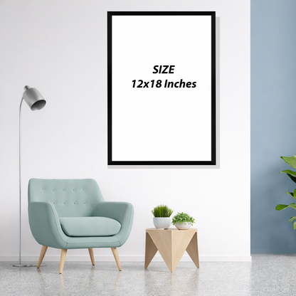 Ethereal motion elegance wall frame modern home decor