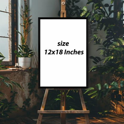 Golden serenity grace wall frame elegant home decor