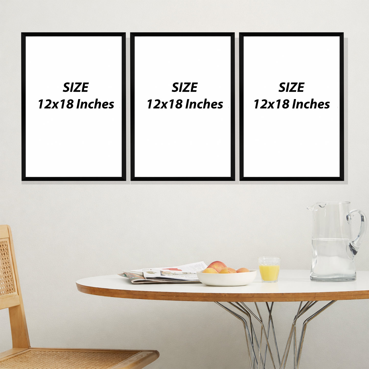 Set of 3 Frames - Warm Heart Harmony