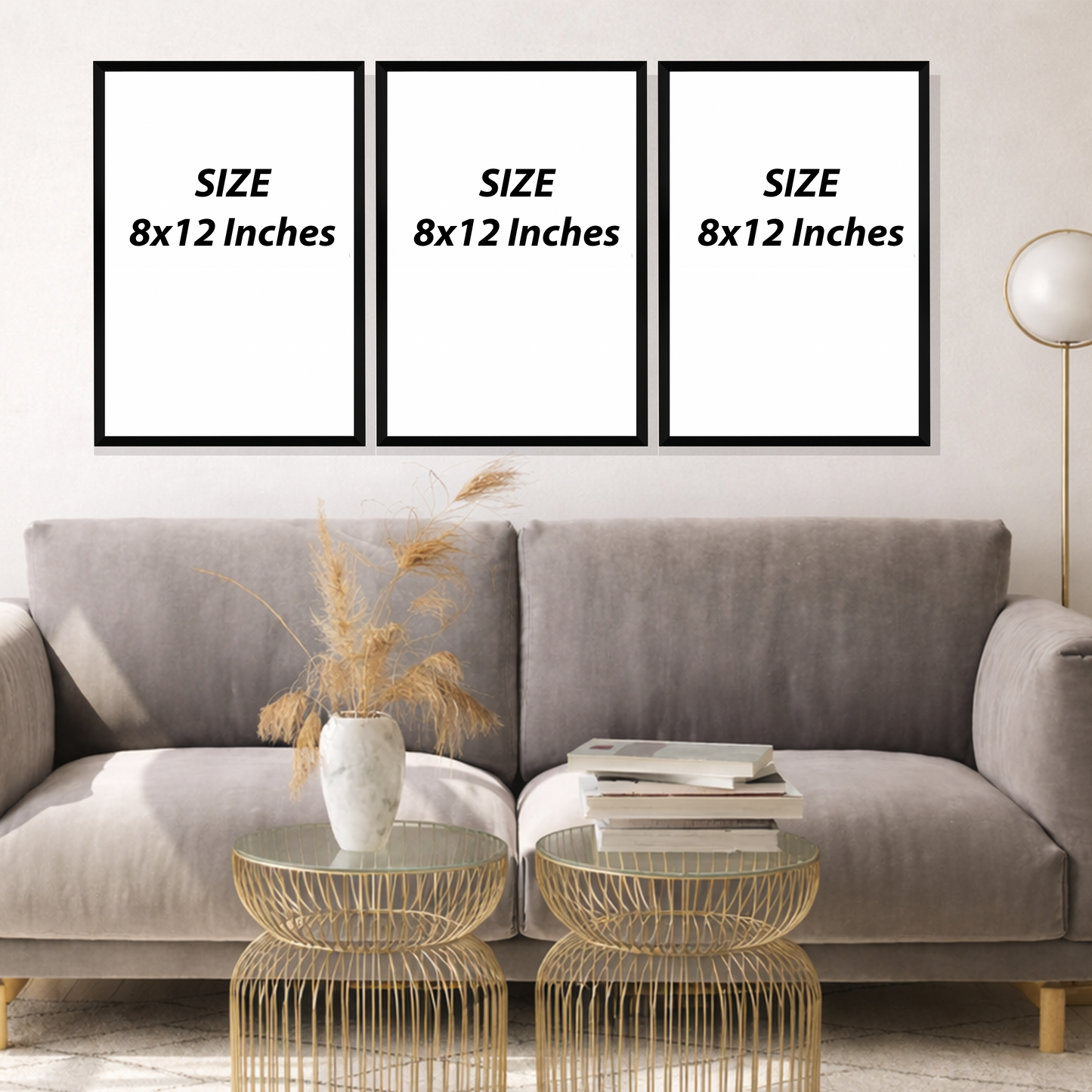 Set of 3 Set - Golden Horizon Serenity