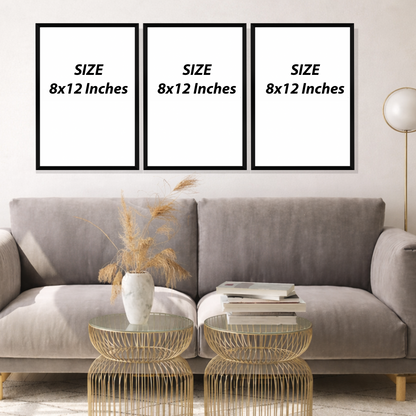 Set of 3 Set - Golden Horizon Serenity