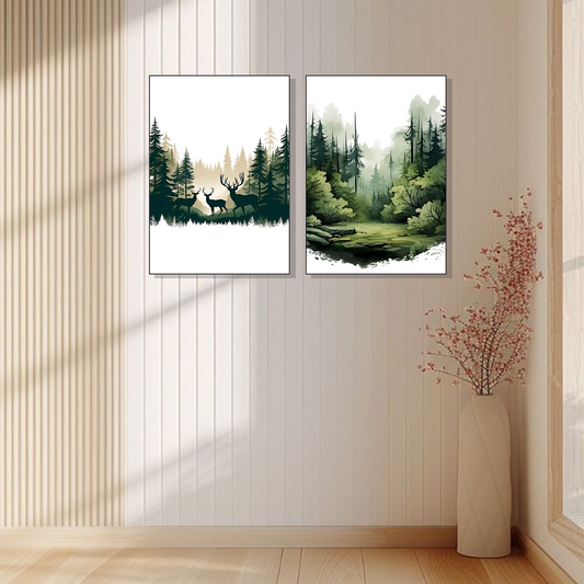 Set of 2 Frames - Forest Whisper Duo