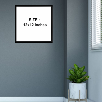 Abstract Divine Calligraphy Frame