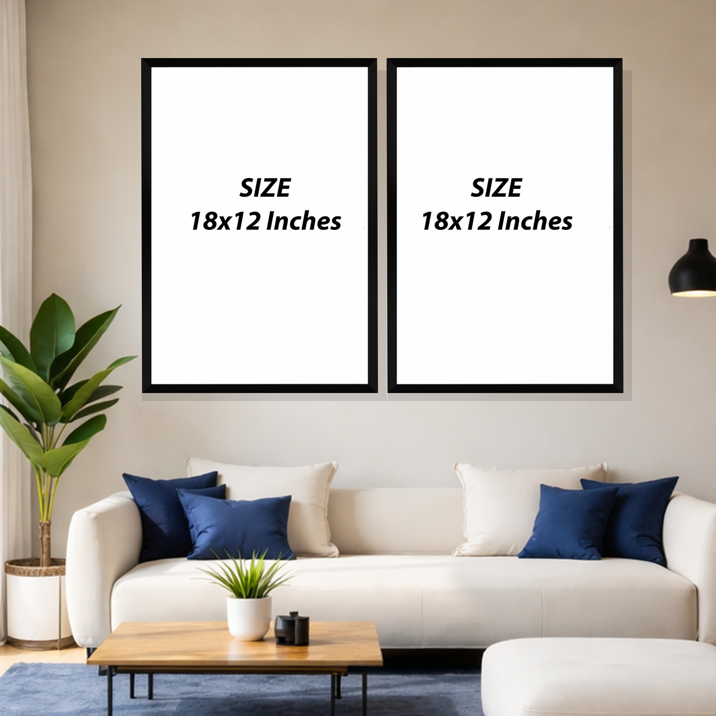 Set of 2 Frames - Patience Faith Frames