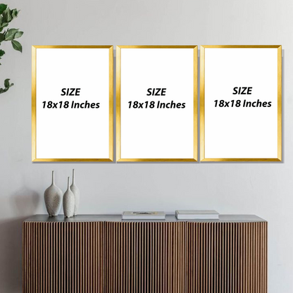 Set of 3 Frames - Bismillah Prayer Set