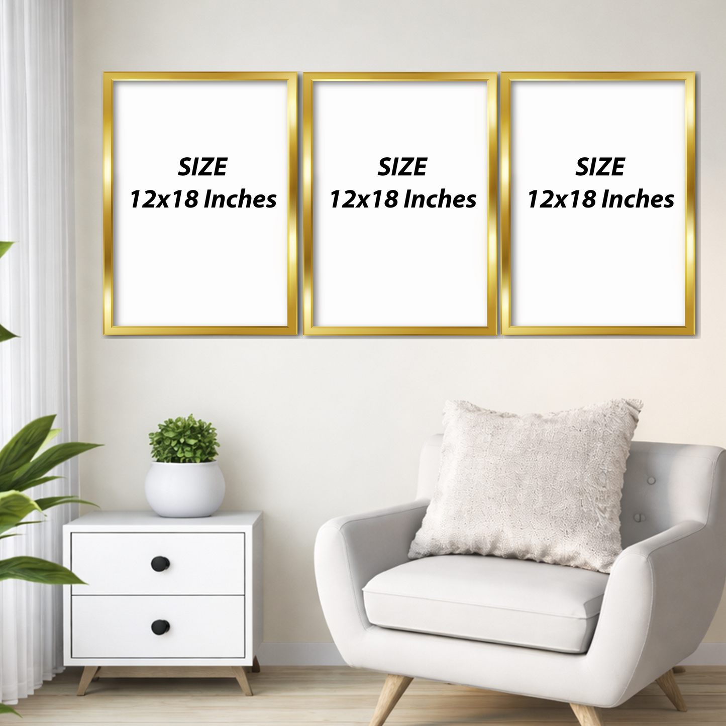 Set of 3 Frames - Holy Islamic Trio