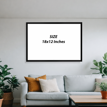 Sacred belief wall frame for spiritual home decor