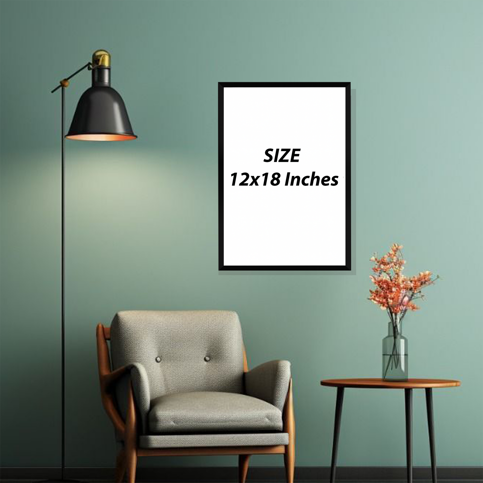 Vibrant urban gaze wall frame modern home decor