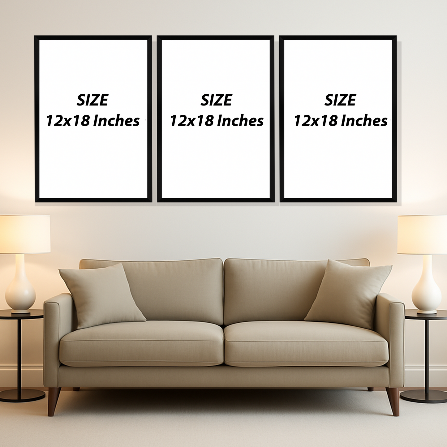 Set of 3 Frames - Sacred Serenity Trio