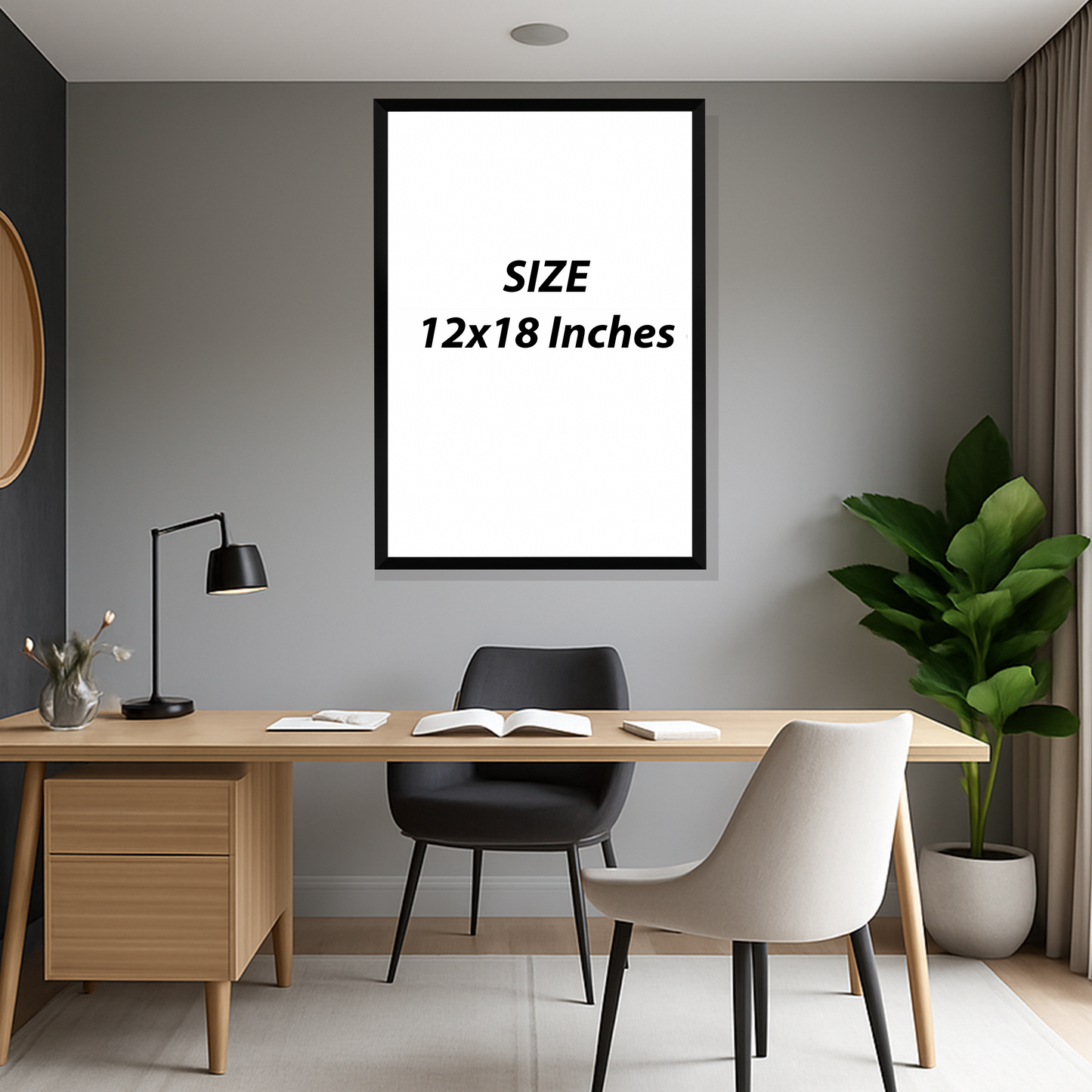 Sacred Calligraphy Serenity Frame