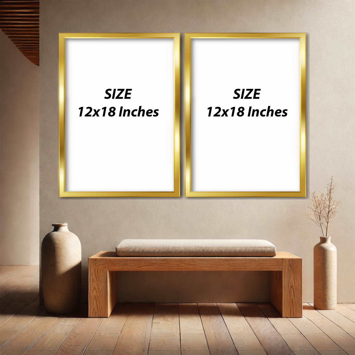 Set of 2 Frames - Autumn Botanical Elegance