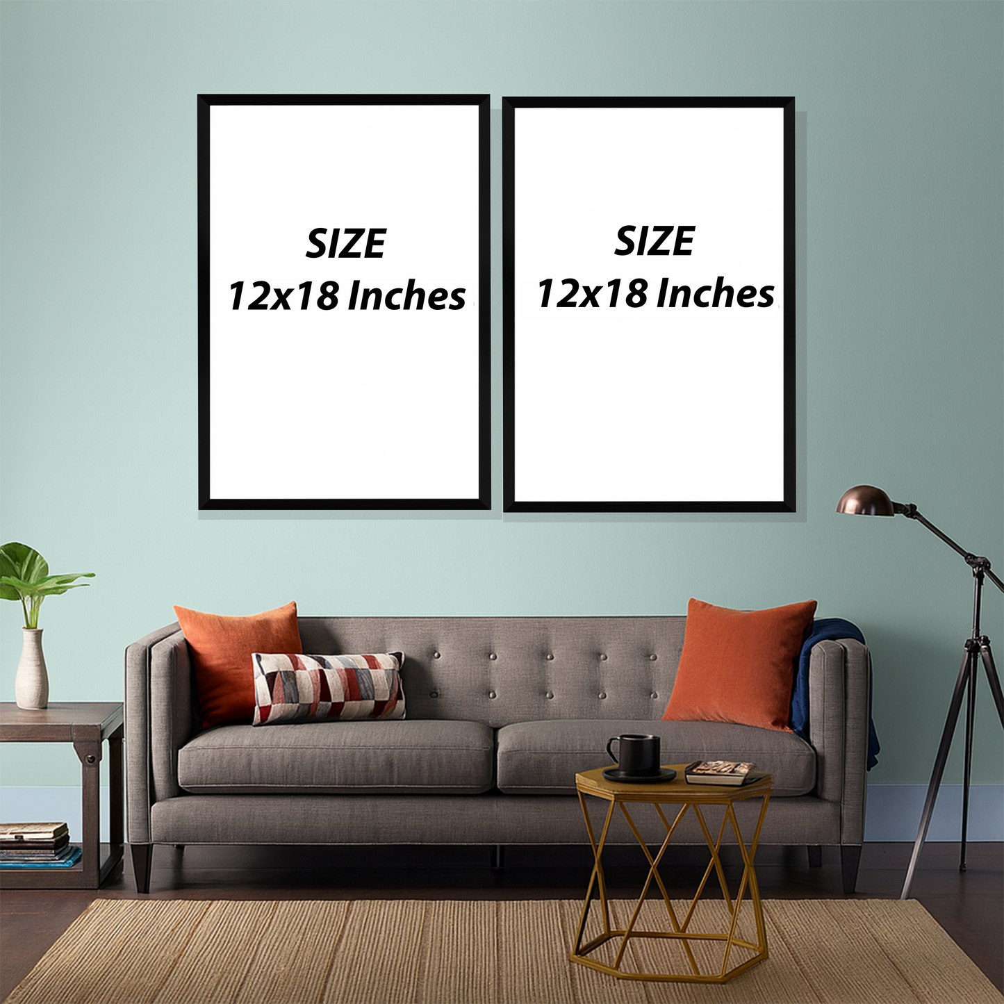 Set of 2 Frames - Geometric Harmony Forms