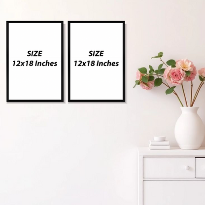 Set of 2 Frames - Minimal Gaming Art