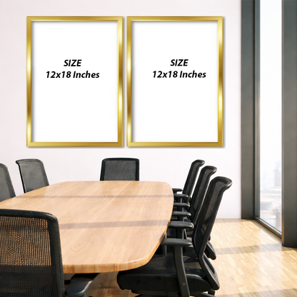 Set of 2 Frames - Sacred Unity Calligraphy