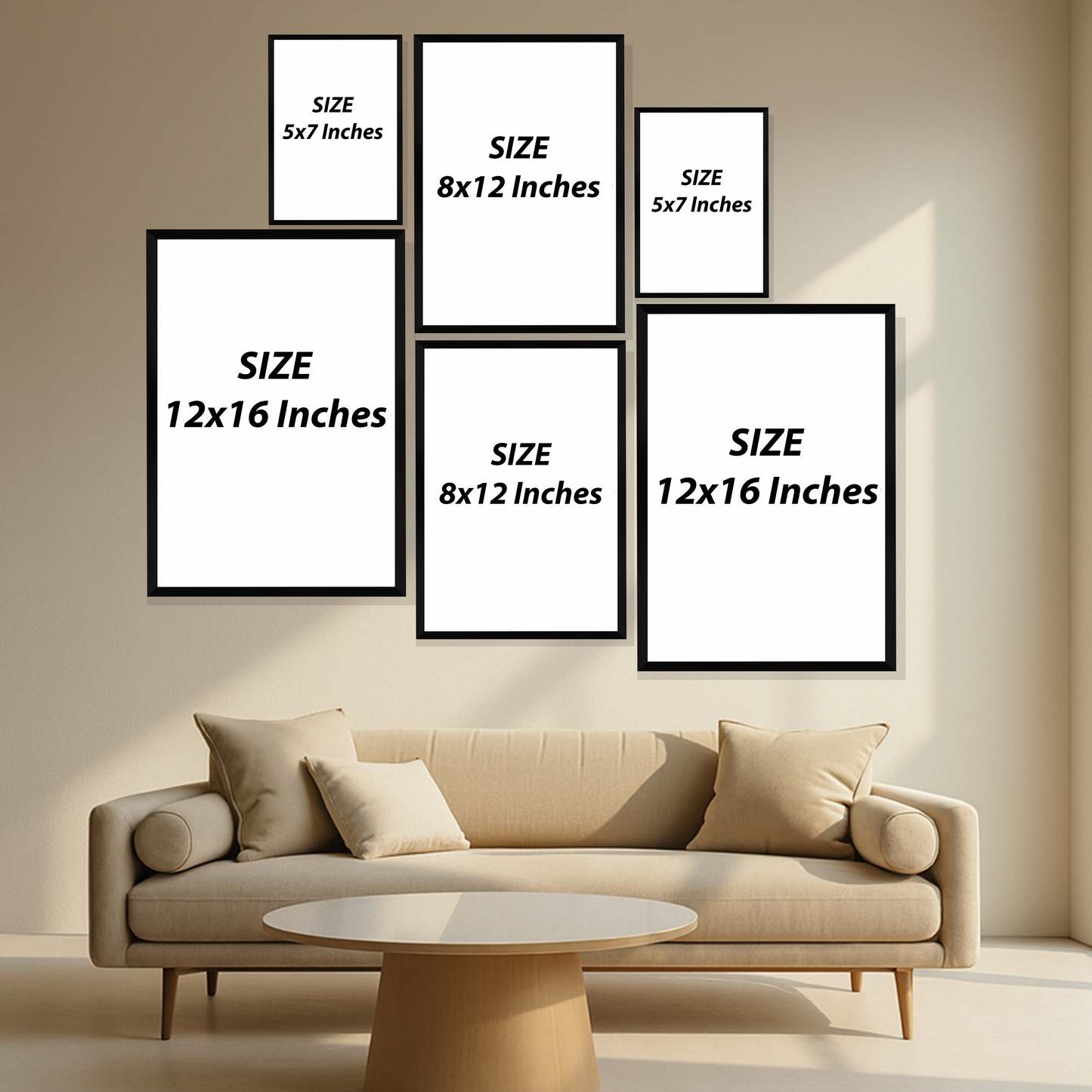 Set of 6 Frames - Botanical Calm Collection