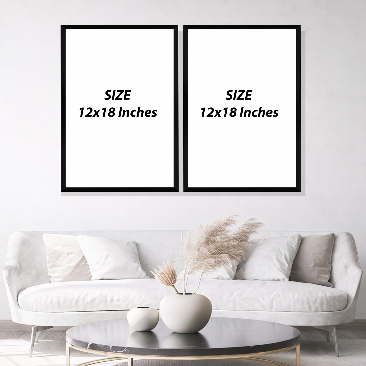 Set of 2 Frames - Divine Marble Grace